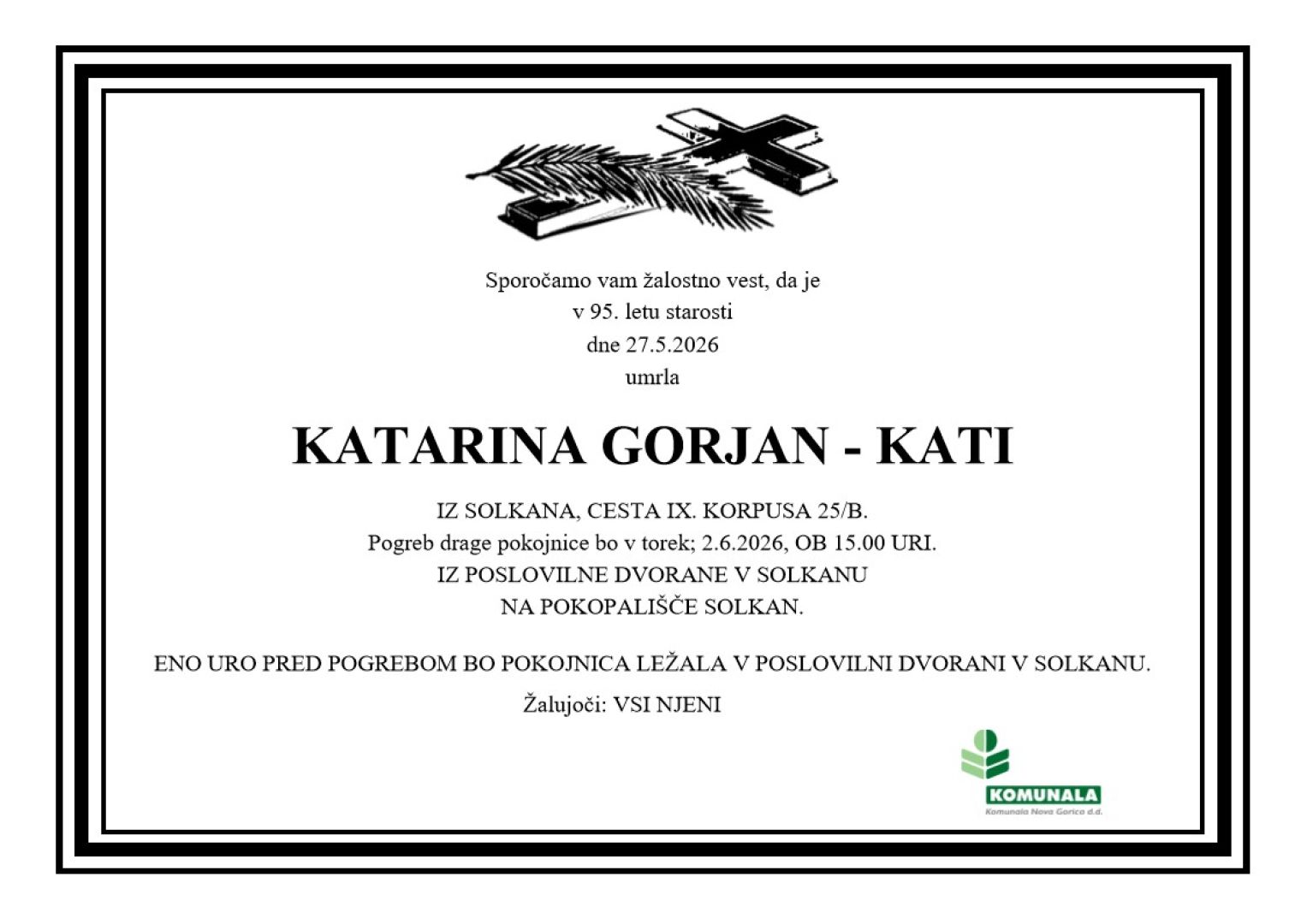 KATARINA GORJAN